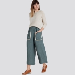 Naiste seelikud ja kärbitud püksid, suurused: A (XXS-XS-S-M-L-XL-XXL), Simplicity Pattern #S9110 