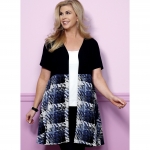 Ompelukaavat: Misses`, sizes: Women`s Open-Front, Flared Tunics, Butterick B6466 