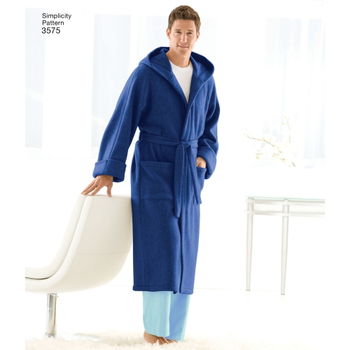 Naiste, meeste ja laste hommikumantlid,, Simplicity Pattern #3575 