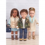 Выкройка: 46 cm (18`) Doll Clothes, Kwik Sew K4307 