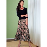 Выкройка: Misses`, sizes: Misses` Petite Gored Skirts, Butterick B6743 