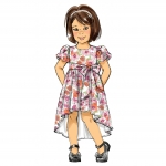 Выкройка: Children`s, sizes: Girls` Dress, Butterick B6161 