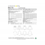 Sewing Pattern: Misses` Gathered Tops and Tunics with Neck Ties, Butterick B6378 