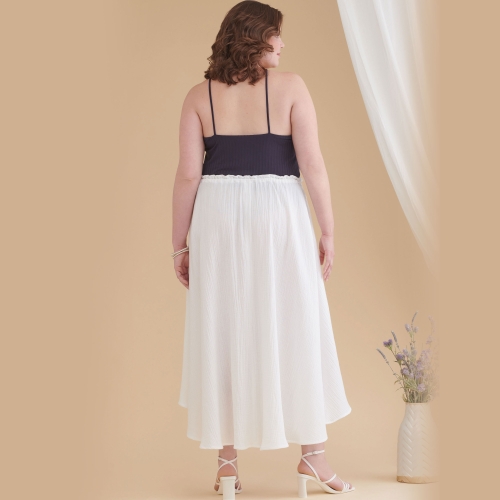 Simplicity lõikekomplekt S9787, Seelikud allserva variatsioonidega 