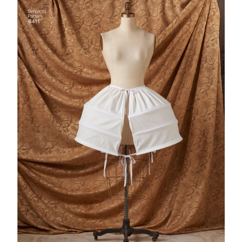 Naiste 18. sajandi kostüüm, Simplicity Pattern # 8411 