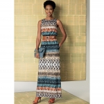 Выкройка: Misses` Jacket, Elastic-Waist Dress, Romper and Jumpsuit, Butterick B6330 