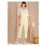 Simplicity Sewing Pattern Misses` Overalls, SS9590AA (XS-S-M-L-XL) 