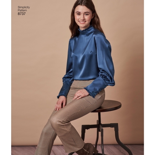 Naiste pluusid, Simplicity Pattern #8737 