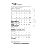 Simplicity lõiked S9386 Neidude Pluuside komplekt  