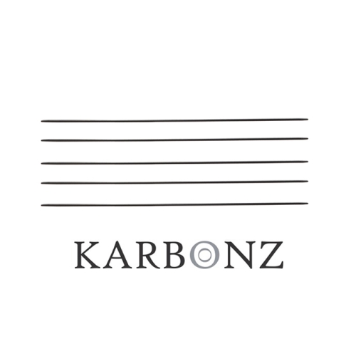 Süsinikkiust lühikesed sukavardad (nn sõrmikuvardad) KnitPro Karbonz 15cm 
