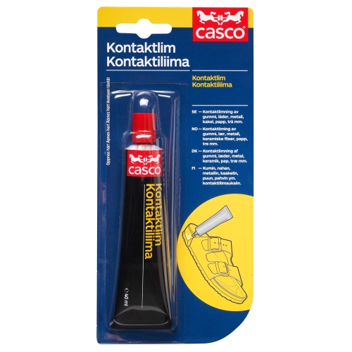 Universaalne kontaktliim ehk kummiliim Kontaktlim 40 ml, Casco, Sika 2960 