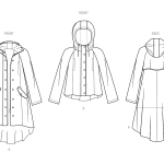 Simplicity lõikekomplekt S9713 Naisten takki kahdessa pituudessa Suunnittelija AMERICAN SEWING GUILD 