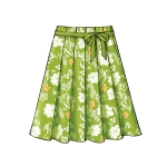 Выкройка: Misses` Pleated or Flared Skirts, Butterick B6744 