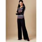 Выкройка: Misses` Jacket, Top, Dress, Jumpsuit and Pants, Butterick B6600 