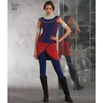 Misses knit Warrior Costumes, Simplicity Pattern #8825 