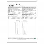 Ompelukaavat: Misses` Pants, Butterick B6028 