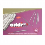 Peeneotsaliste pikemate ringvarraste komplekt AddiClick Lace Long Tips, Addi 760-2 (Saksamaa) 