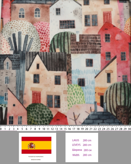 Furnishing fabrics (Velvet), 280 cm 