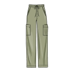 Simplicity lõiked S9387 Unisex trikoo-töötopid, -püksid, müts ja mask, A (XS-S-M-L-XL-XXL)  