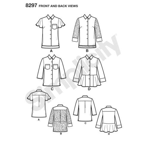 Naiste särgid, Simplicity Pattern #8297 
