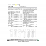 Выкройка: Misses` Jumpsuit & Sash, Butterick B6716 