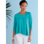 Ompelukaavat: Misses` Top, Butterick B6735 