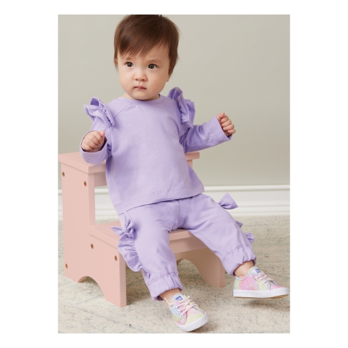 Lõikekomplekt BUTTERICK B6920 INFANTS` KNIT TOP AND PANTS 