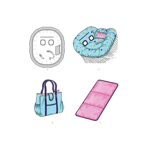 Simplicity Sewing pattern S9299 BABY ACCESSORIES, SS9299OS 