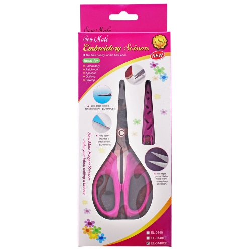 Painutatud teraga käärid, 14 cm, Sew Mate, EL-0140 