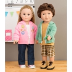 Unisex nukuriided, Simplicity Pattern #8576 