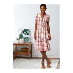 Ompelukaava: Misses` Shirtdresses & Sash, Butterick, B6843 
