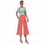 Naiste seelik ja kloššpüksid, Butterick B6179 