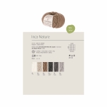 Meriinovilla–alpakka-lanka, Inca Nature, Austermann, 50 g = u. 100 m 