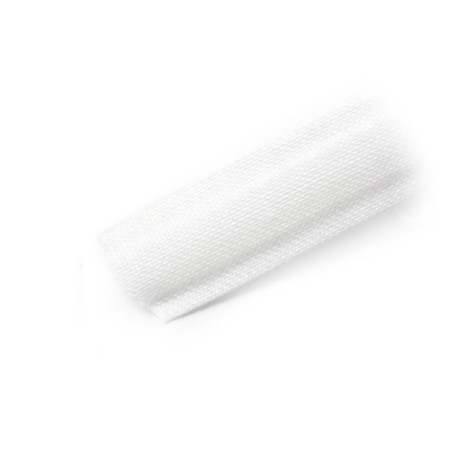 Puuvillakattega tugevduspael, rigliinpael, 12mm, valge, Hemline N4334W 
