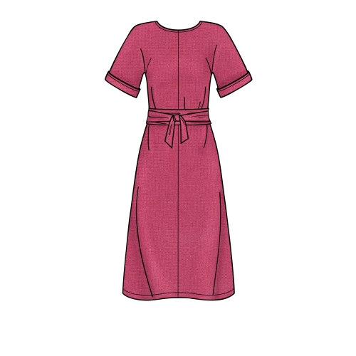 Naiste eest lehviga kleidid, Simplicity Pattern #S8981 
