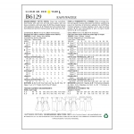 Выкройка: Misses`, sizes: Misses` Petite Dress, Butterick B6129 