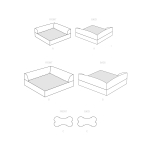 Simplicity lõikekomplekt Pet Beds and Stuffed Pillow Toy SS9524OS 
