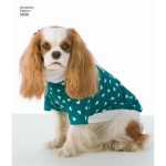Dog Clothes In Three Sizes, Sizes: A (S,M,L), Simplicity Pattern #3939 