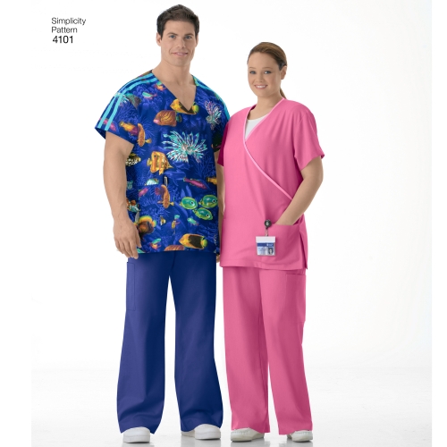 Naiste ja meeste pluss-suurustele riietus, Simplicity Pattern #4101 