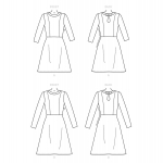Выкройка: Misses`, sizes: Misses` Petite Dress, Butterick B6626 