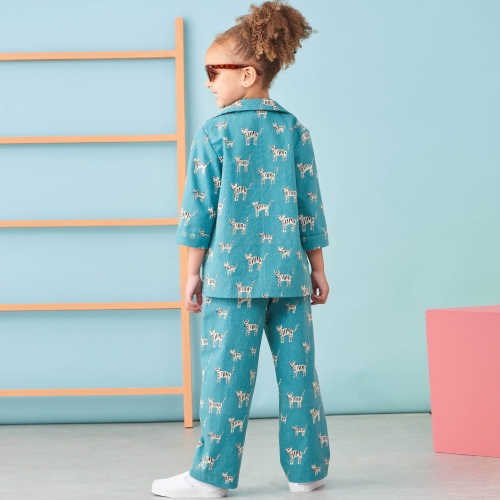 Simplicity lõikekomplekt S9762 CHILDREN`S AND GIRLS` JACKET, PANTS AND SHORTS FOR AMERICAN SEWING GUILD, SS9762 