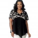 Ompelukaavat: Misses`, sizes: Women`s Top, Butterick B6187 