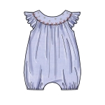 Simplicity Sewing Pattern S9484 Babies` Rompers 