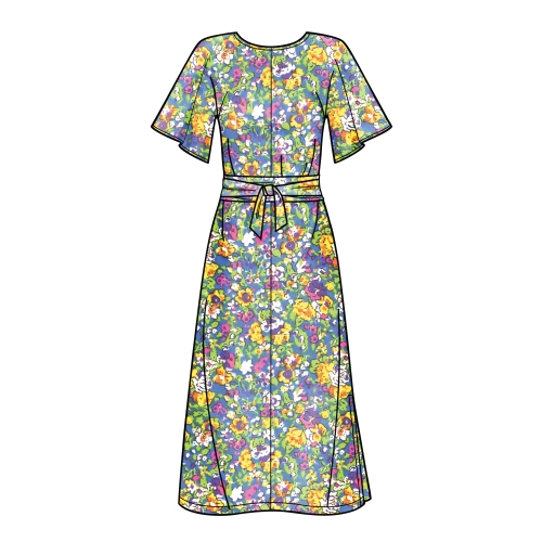 Naiste eest lehviga kleidid, Simplicity Pattern #S8981 