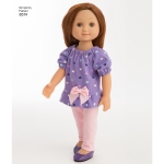 35cm nuku riided, Simplicity Pattern #8574 