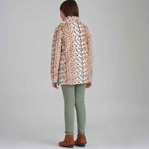 Laste ja tüdrukute voodriga mantel, Simplicity Pattern #S9027 