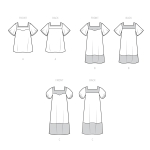 Simplicity lõikekomplekt S9477 Misses` Top and Dresses 