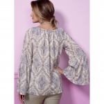 Выкройка: Misses` Gathered, Raglan Sleeve Tops, Butterick B6455 