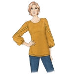 Выкройка: Misses` Top, Butterick B6709 