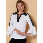 Выкройка: Misses` Top, Butterick B6666 
